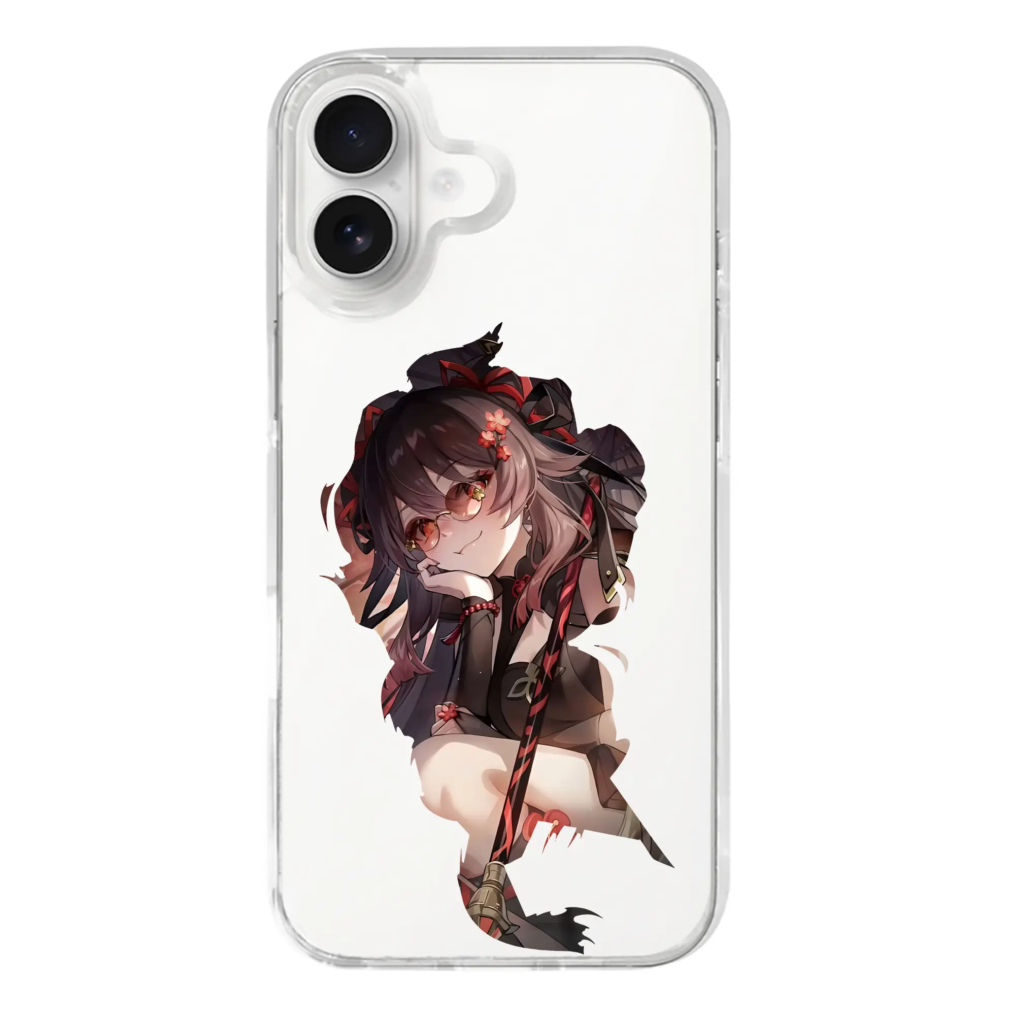 原 神 グッズ フータオ - iPhone 17シリーズ 透明スマホケース – 薄型・耐衝撃・精密フィット保護カバー